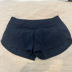 Navy Lululemon shorts! Size 6